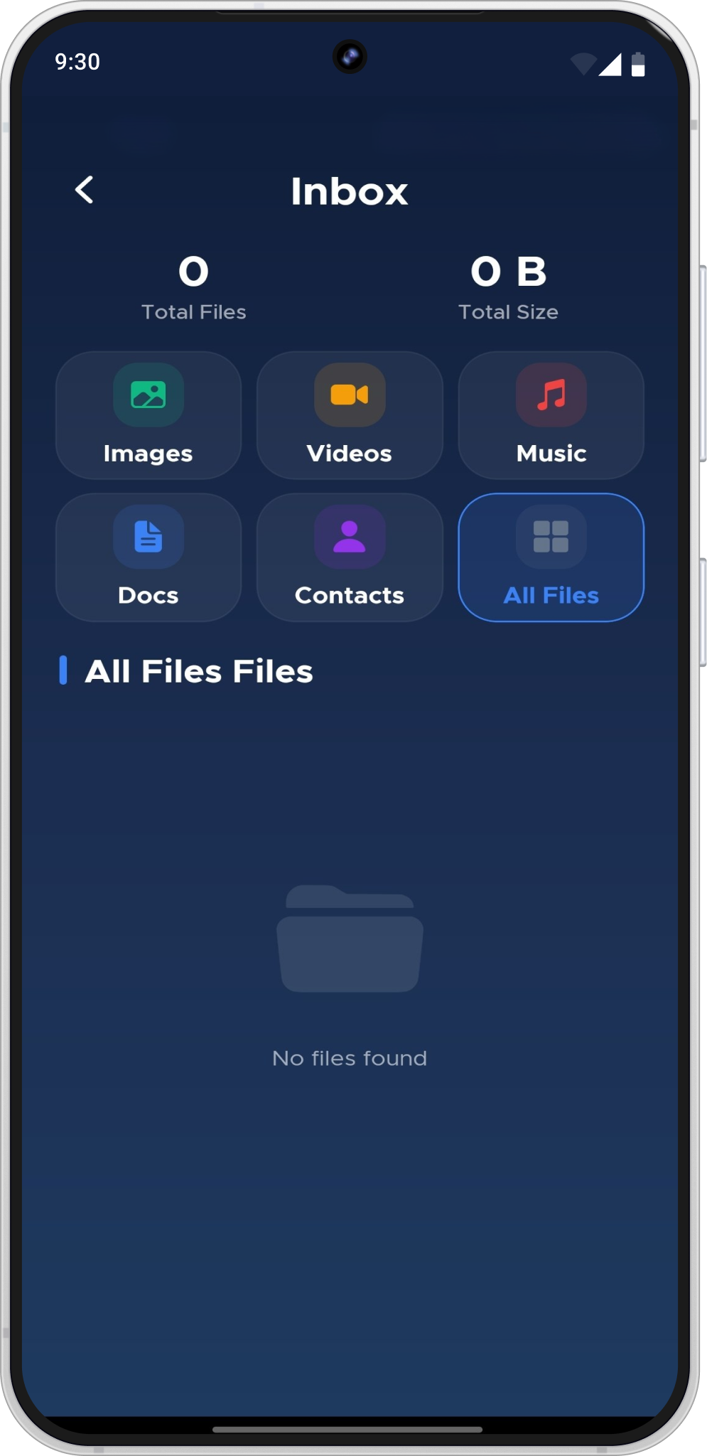 Fast file sharing across devices